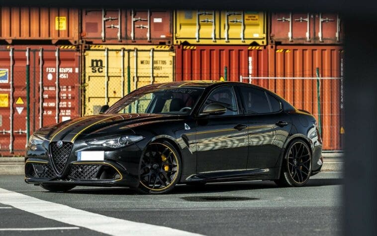 Alfa Romeo Giulia Quadrifoglio tuning Manhart