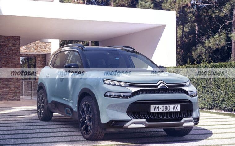 Citroën C5 Aircross 2022 render