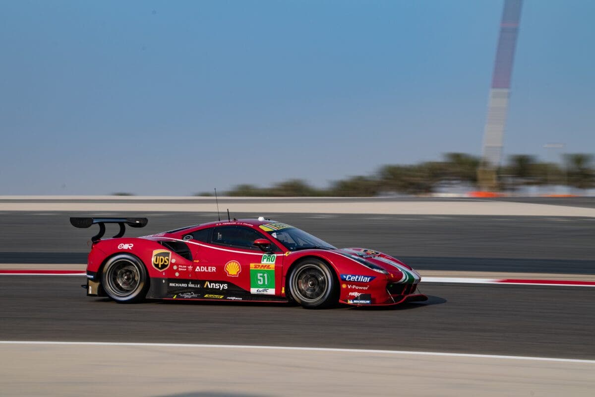 Ferrari 488 GTE WEC Bahrain