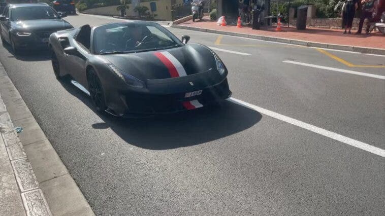 Ferrari 488 Pista Spider Charles Leclerc