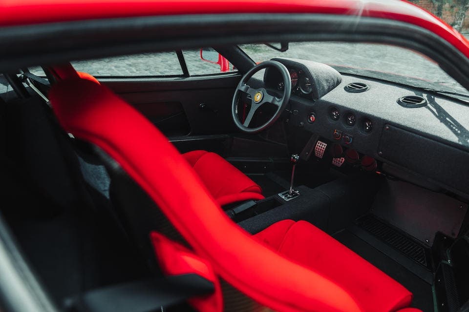 Ferrari F40 1989 30 anni asta