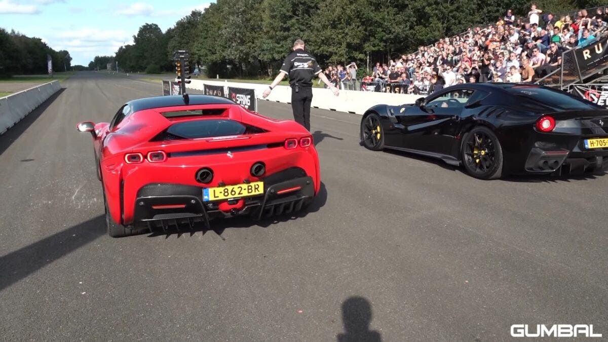 Ferrari SF90 Stradale vs F12tdf vs Mercedes-AMG G 63 drag race