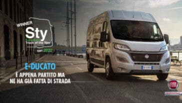Fiat e-Ducato Sustainable Truck of the Year 2022