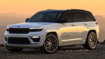 Jeep Grand Cherokee 2022 render