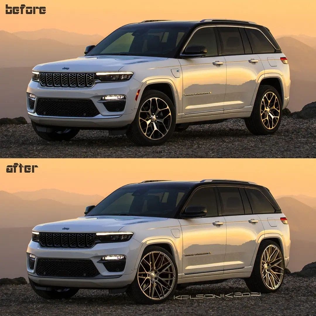 Jeep Grand Cherokee 2022 render