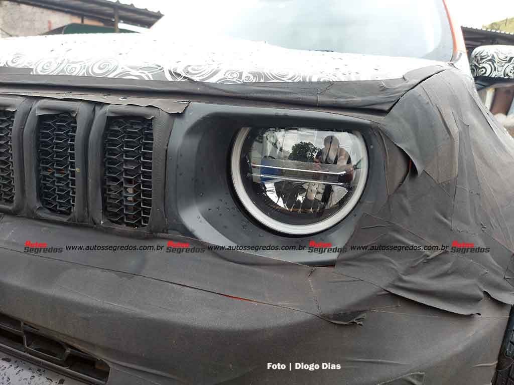 Jeep Renegade 2023 nuovo prototipo foto spia