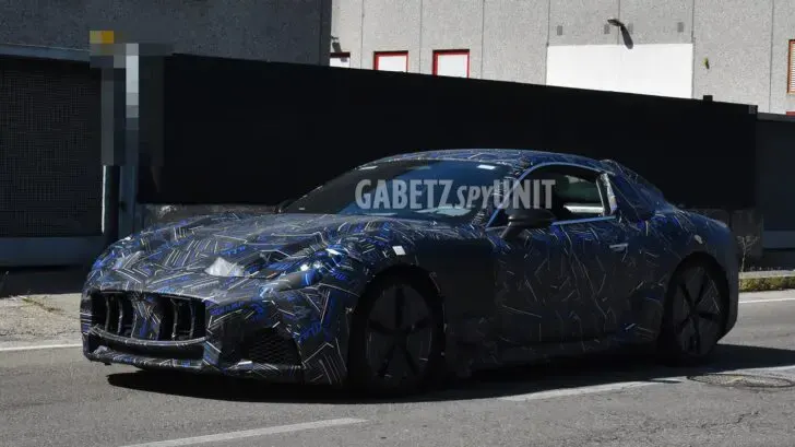 Maserati GranTurismo 2022 foto spia Modena