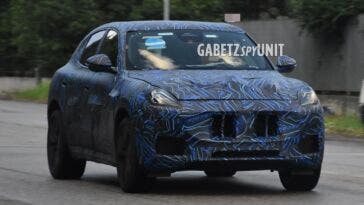 Maserati Grecale Trofeo ultime foto spia Italia