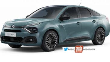 Nuova Citroën C4 L render