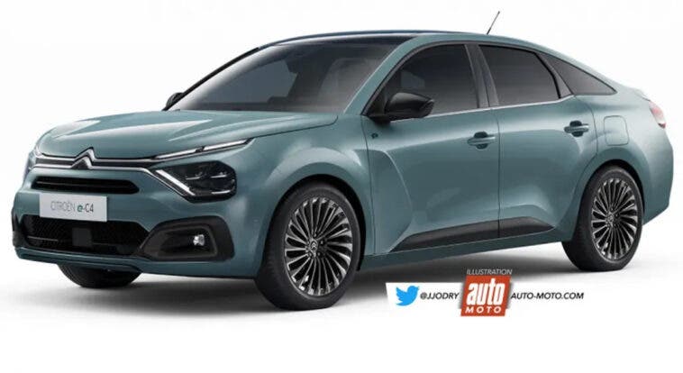 Nuova Citroën C4 L render