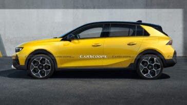 Opel Astra Cross render