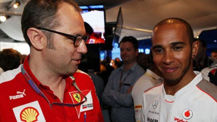 Stefano Domenicali Lewis Hamilton