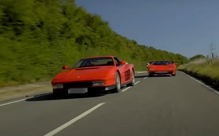 Ferrari Testarossa Lamborghini Countach