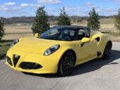 Alfa Romeo 4C Spider 2016 Giallo Prototipo asta