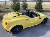 Alfa Romeo 4C Spider 2016 Giallo Prototipo asta