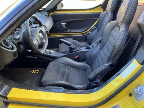 Alfa Romeo 4C Spider 2016 Giallo Prototipo asta