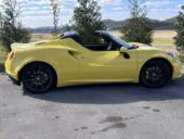 Alfa Romeo 4C Spider 2016 Giallo Prototipo asta