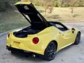 Alfa Romeo 4C Spider 2016 Giallo Prototipo asta