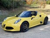 Alfa Romeo 4C Spider 2016 Giallo Prototipo asta