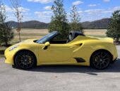 Alfa Romeo 4C Spider 2016 Giallo Prototipo asta