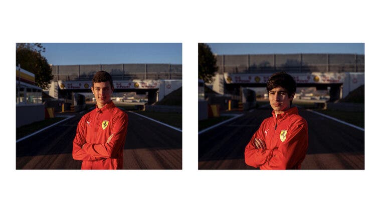 Bearman Camara Ferrari Driver Academy