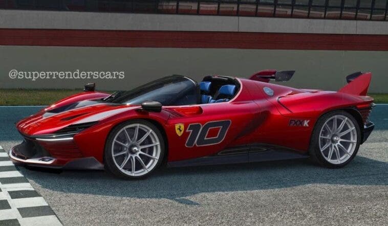 Ferrari Daytona SP3 XX render