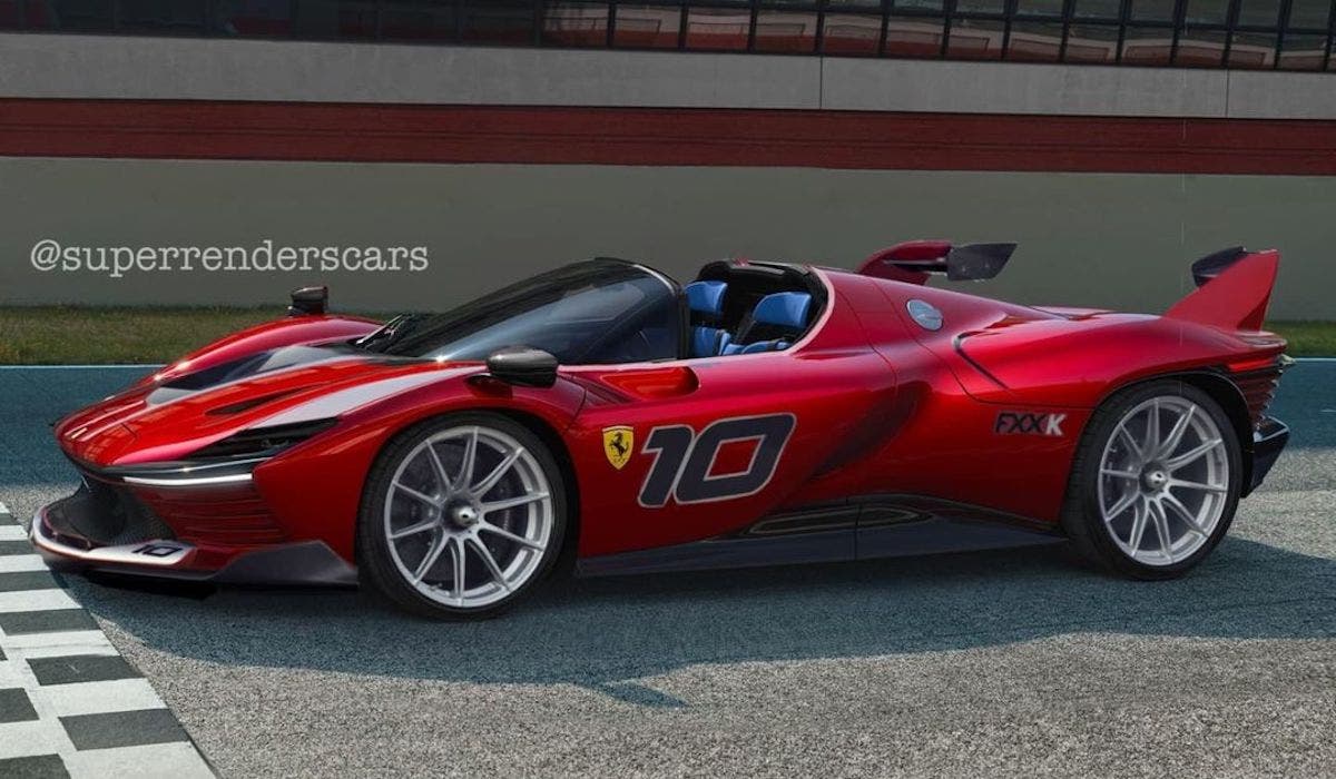 Ferrari Daytona SP3 XX render