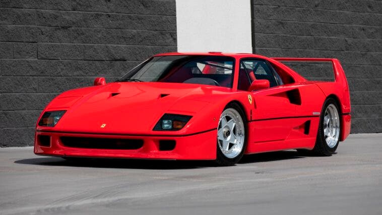 Ferrari F40 1992 asta Mecum Auctions