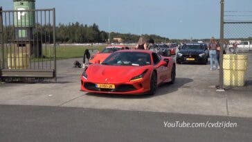 Ferrari F8 Tributo vs Mercedes-AMG GT 63 S drag race