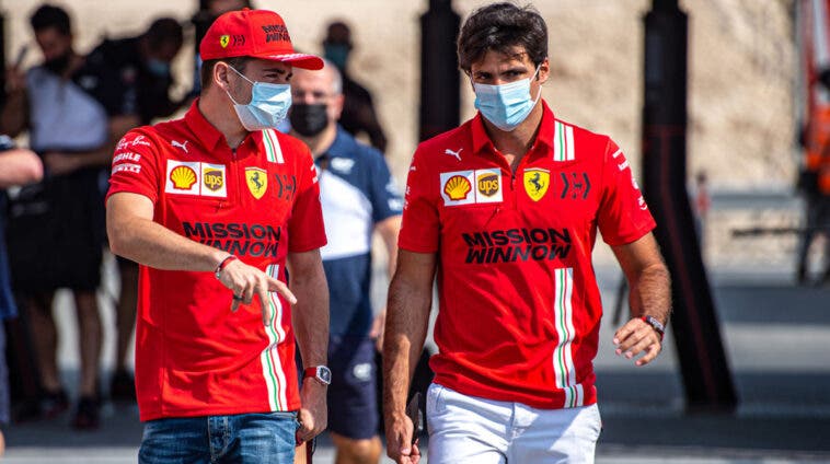 Ferrari Leclerc Sainz Losail