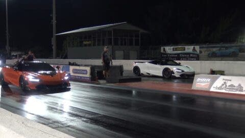 Ferrari SF90 Stradale vs McLaren 720S 1000 CV drag race