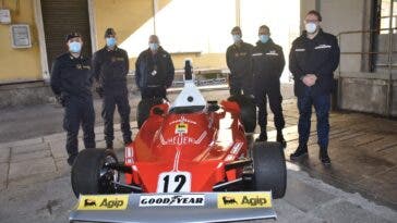 Ferrari 312 T sequestrata
