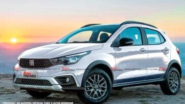 Fiat Argo Trekking 2023 render