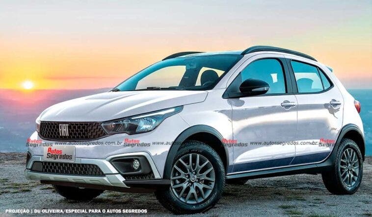 Fiat Argo Trekking 2023 render