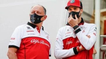 Frederic Vasseur e Antonio Giovinazzi