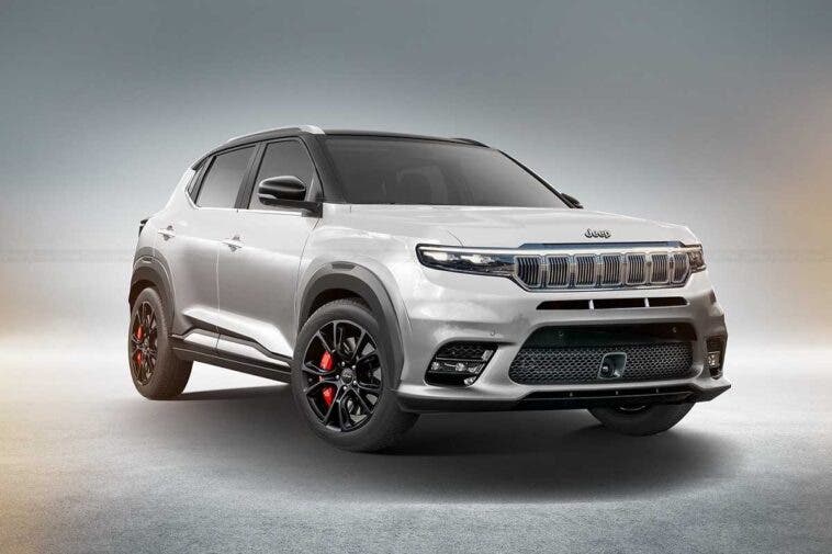 Jeep SUV compatto render