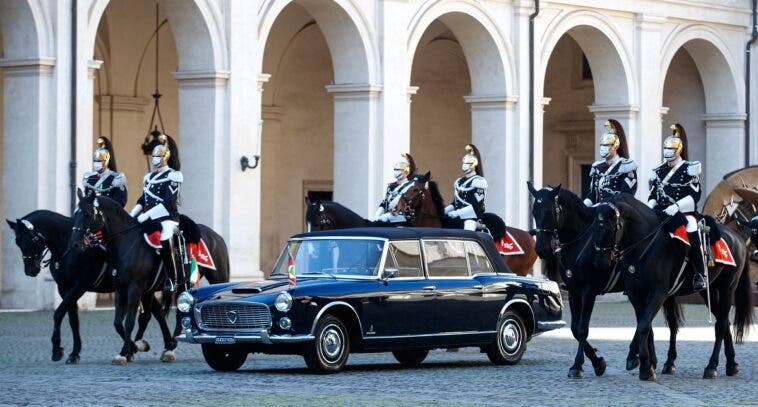 Lancia Flaminia Presidenziale 60 anni Quirinale