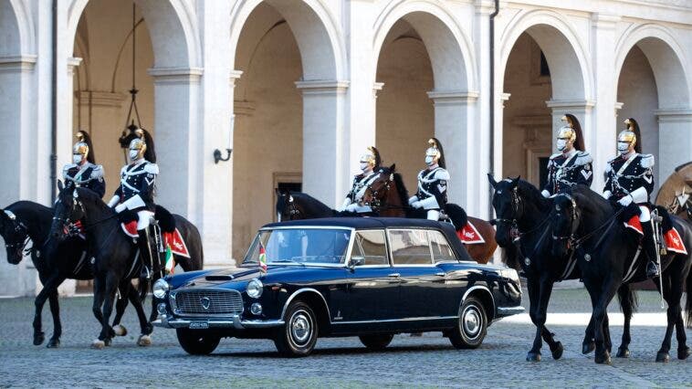 Lancia Flaminia Presidenziale 60 anni Quirinale