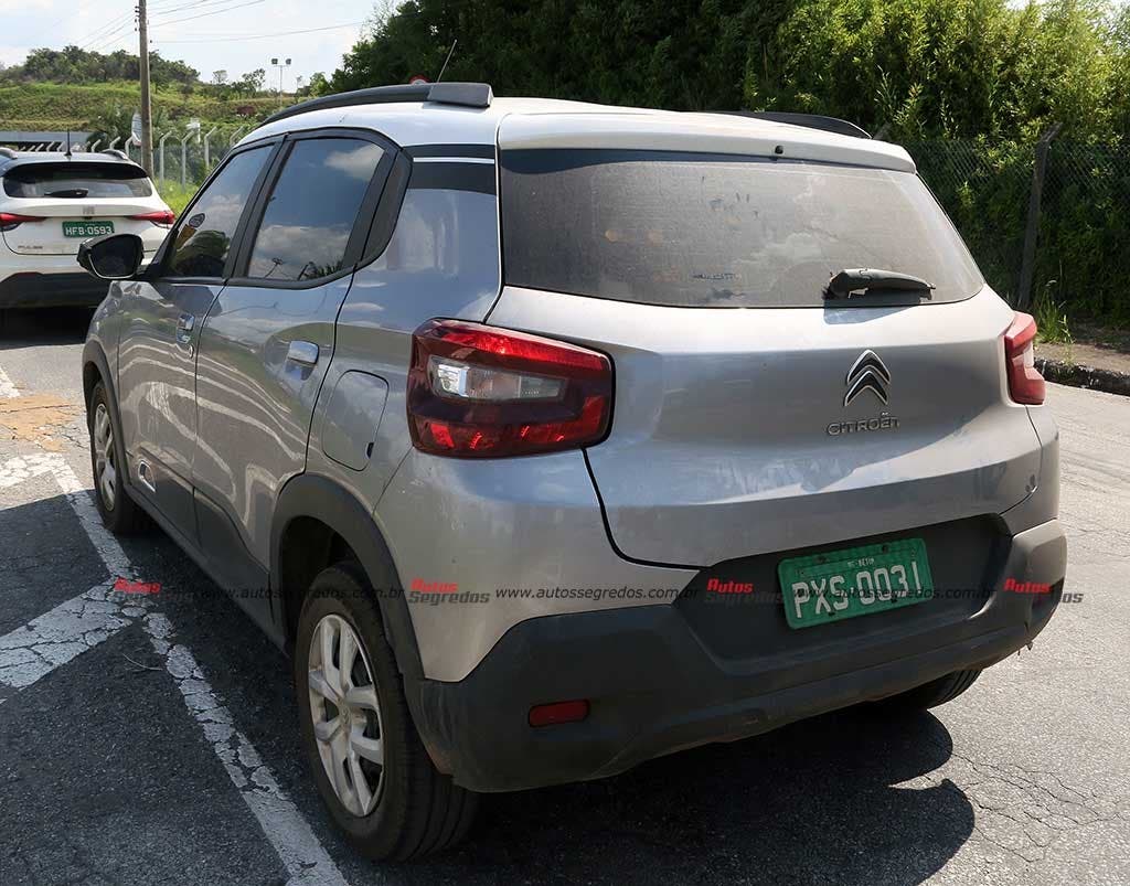 Nuova Citroën C3 base foto spia
