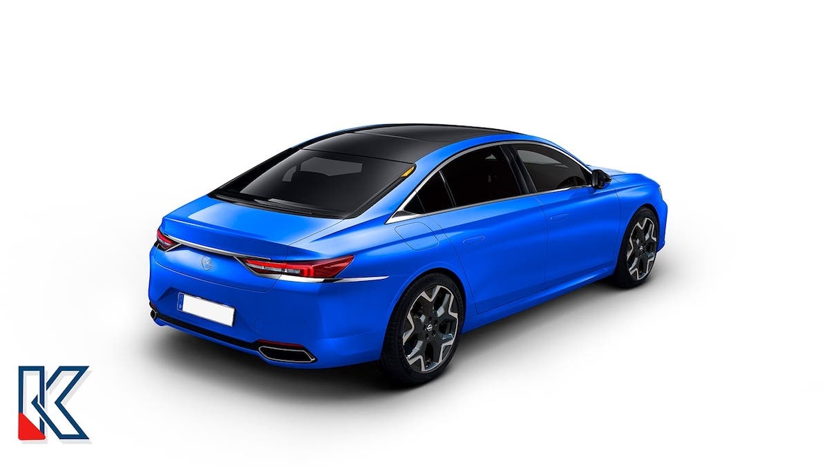 Nuova Opel Omega render