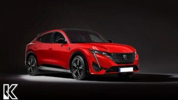 Peugeot 3008 Coupé render