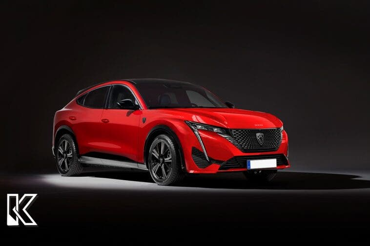 Peugeot 3008 Coupé render