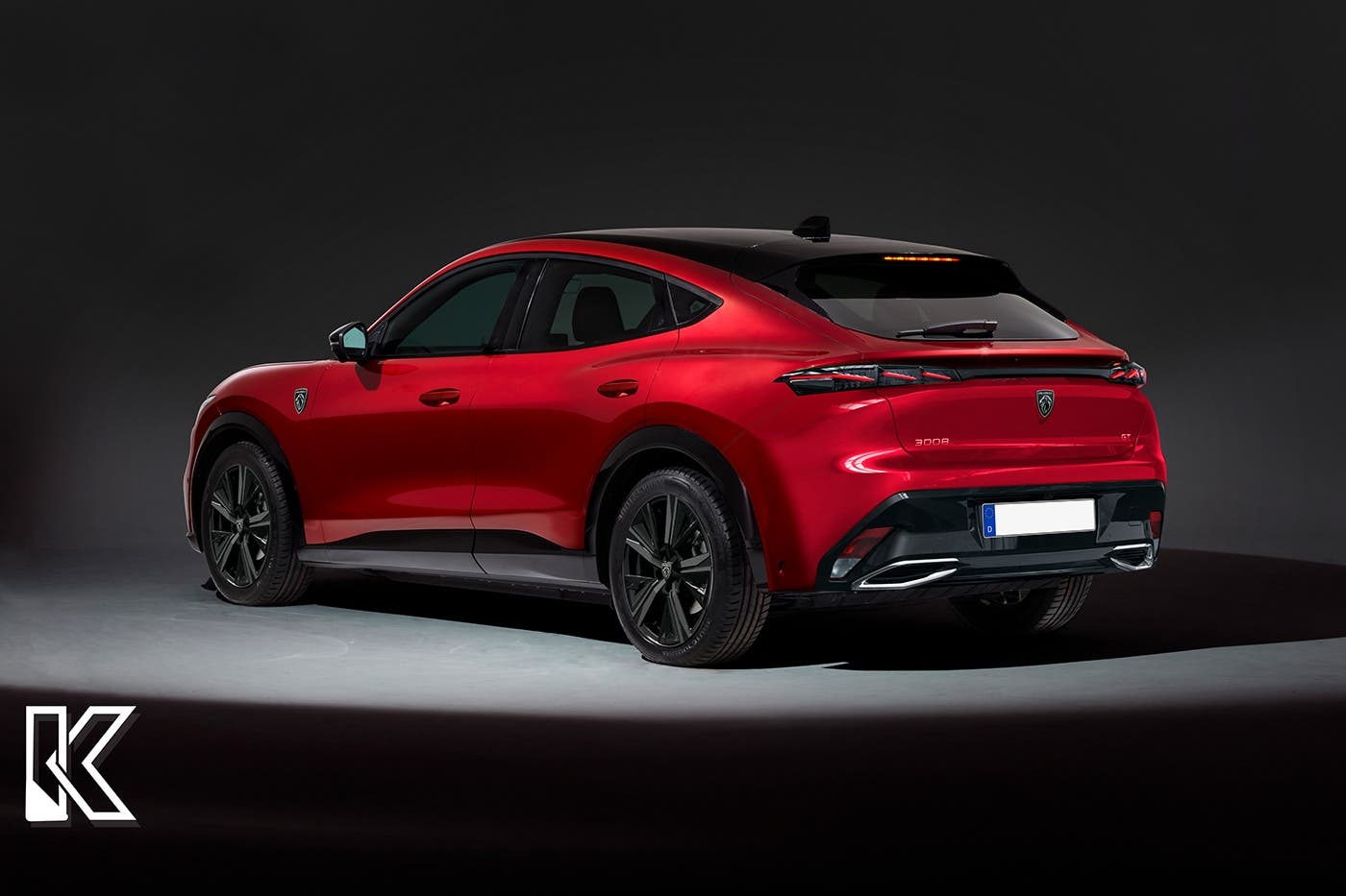 Peugeot 3008 Coupé render