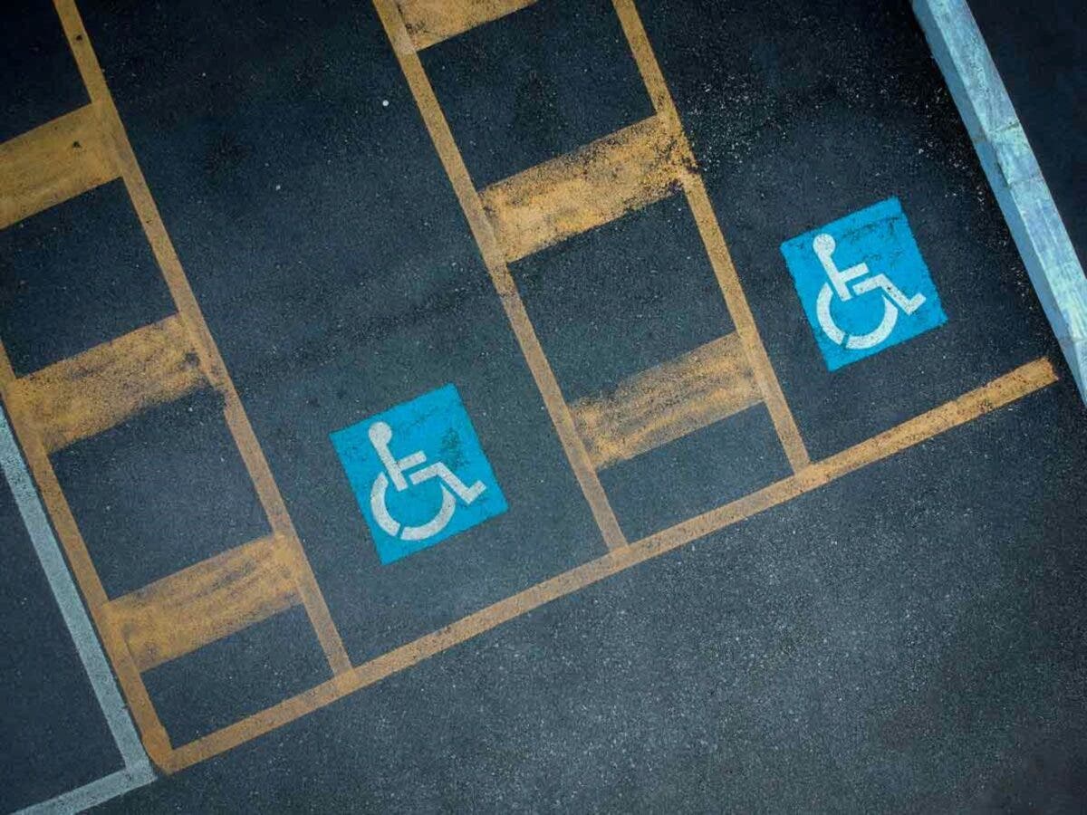 area sosta disabili
