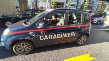 fiat panda carabinieri tokio