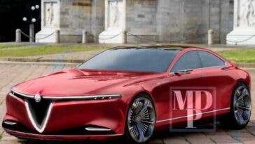 nuova Alfa Romeo Giulia Render