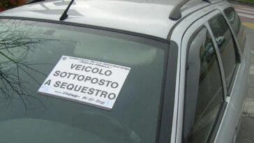 sequestro auto