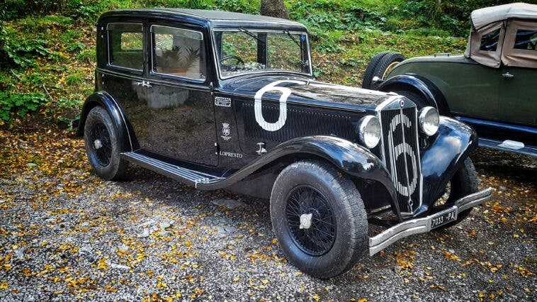 Auto storiche Lancia Augusta Targa Florio