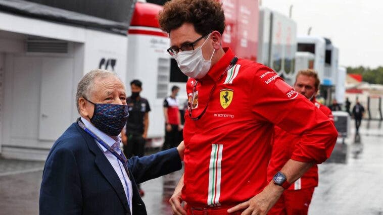 Mattia Binotto e Jean Todt