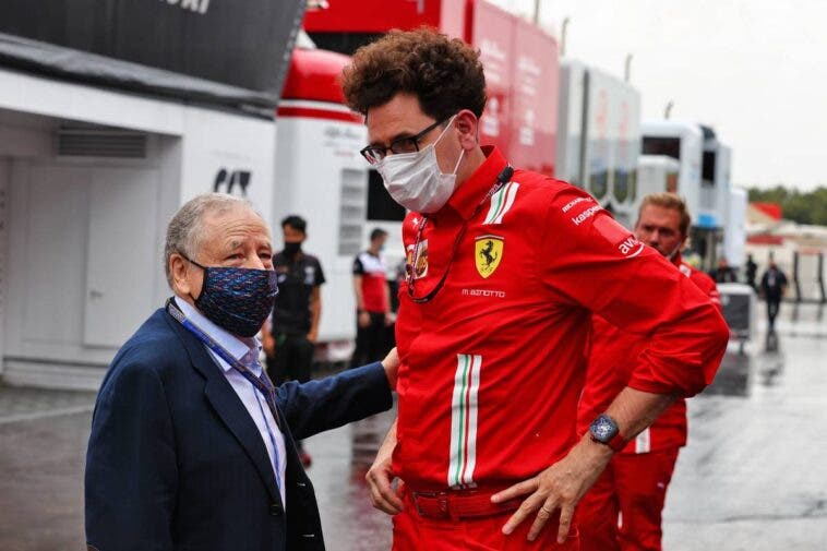 Mattia Binotto e Jean Todt